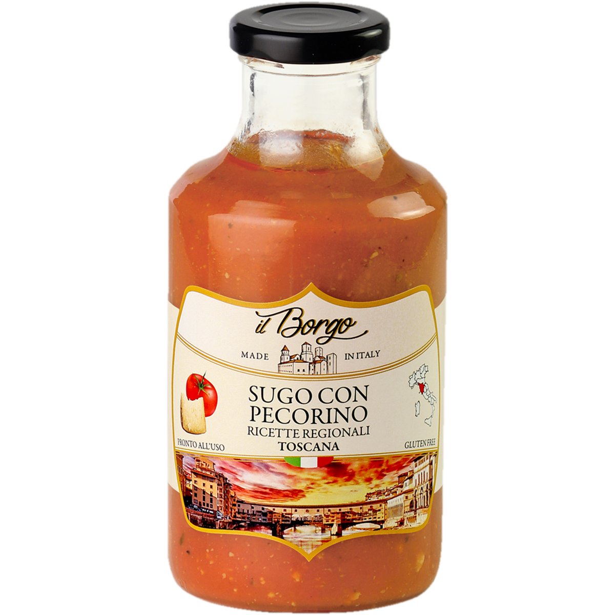 Cascina San Cassiano Toskánsko rajčatová omáčka se sýrem Pecorino Romano