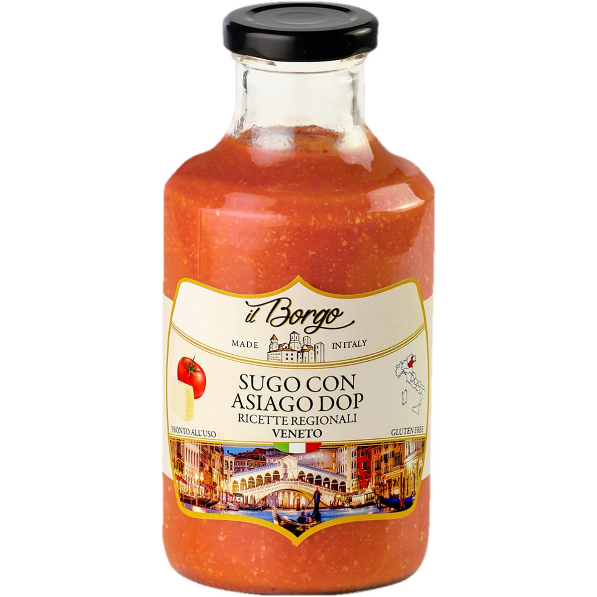 Cascina San Cassiano Veneto rajčatová omáčka se sýrem Asiago DOP