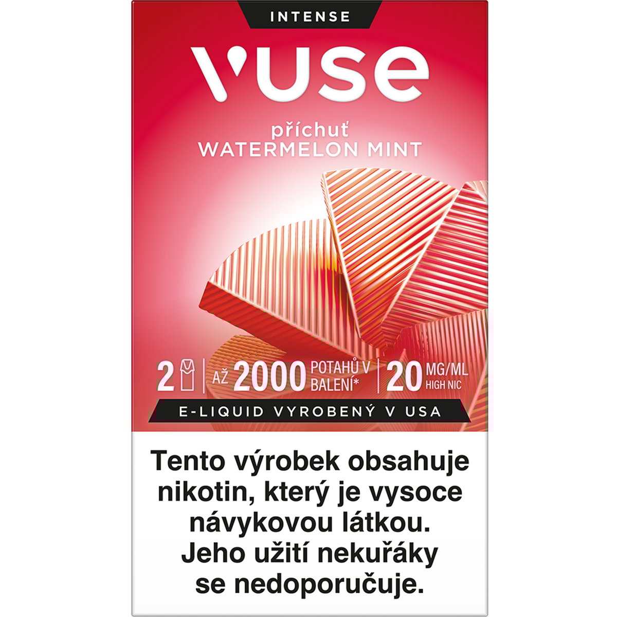 Vuse GO Reload 1000 Pod Watermelon Mint