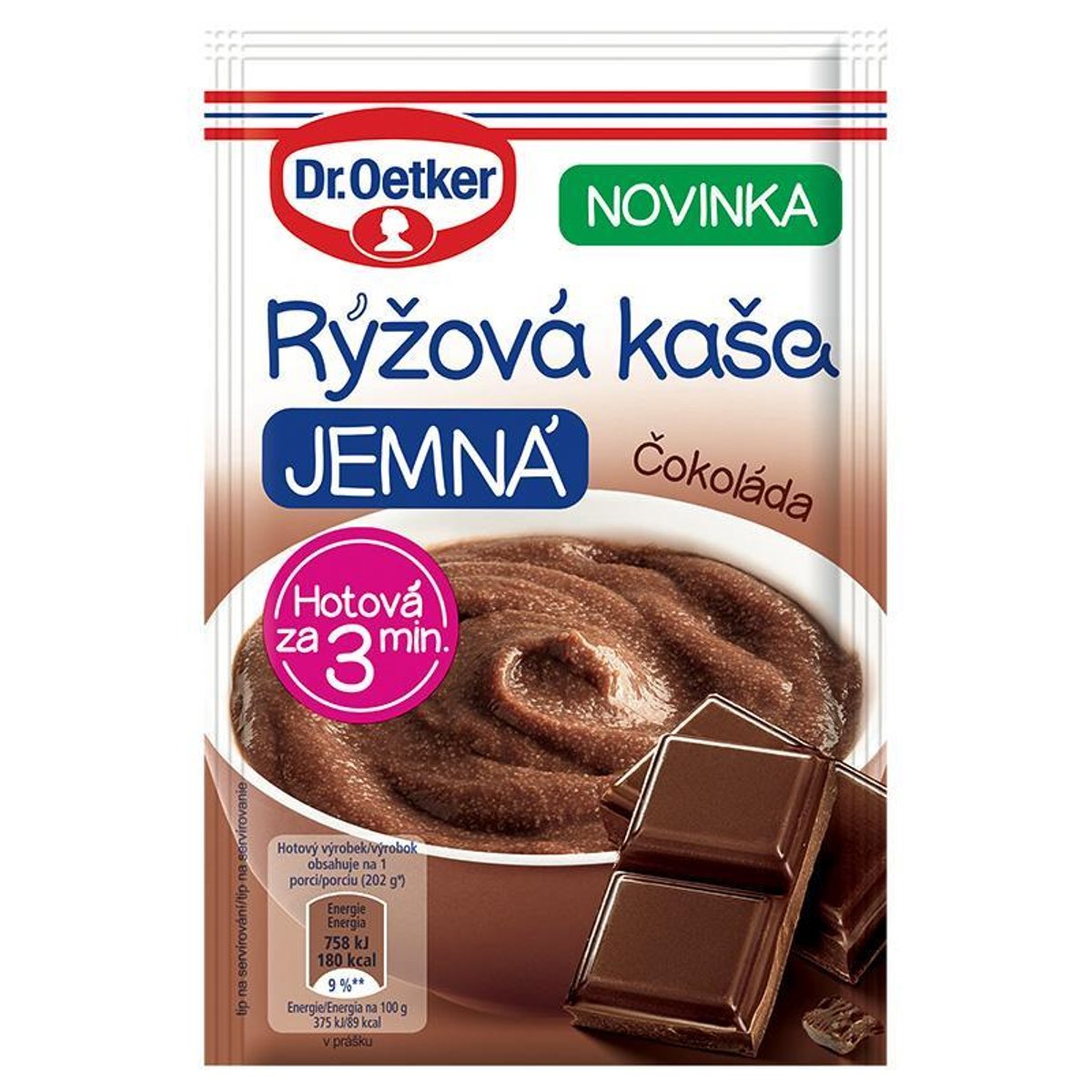 Dr. Oetker Rýžová kaše jemná čokoláda