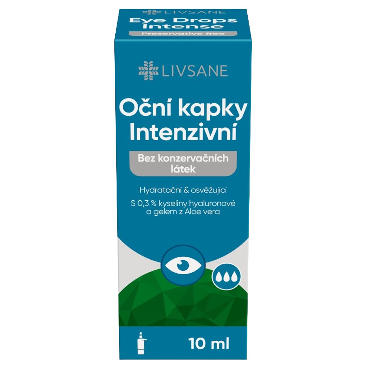 LIVSANE Oční kapky intenz.bez konzerv.látek 10ml