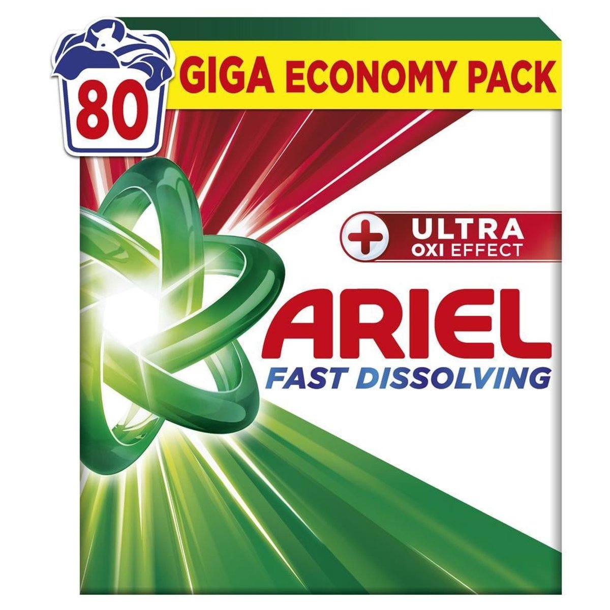 Ariel +OXI Power Effect prací prášek (4,4 kg)