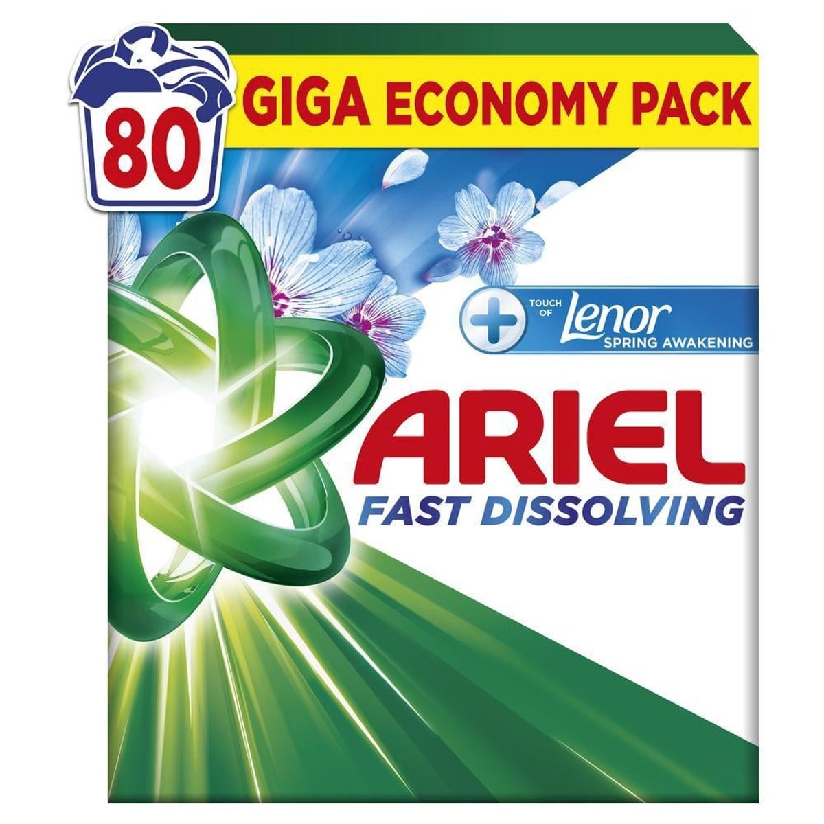 Ariel +Touch of Lenor Spring Awakening prací prášek (4,4 kg)