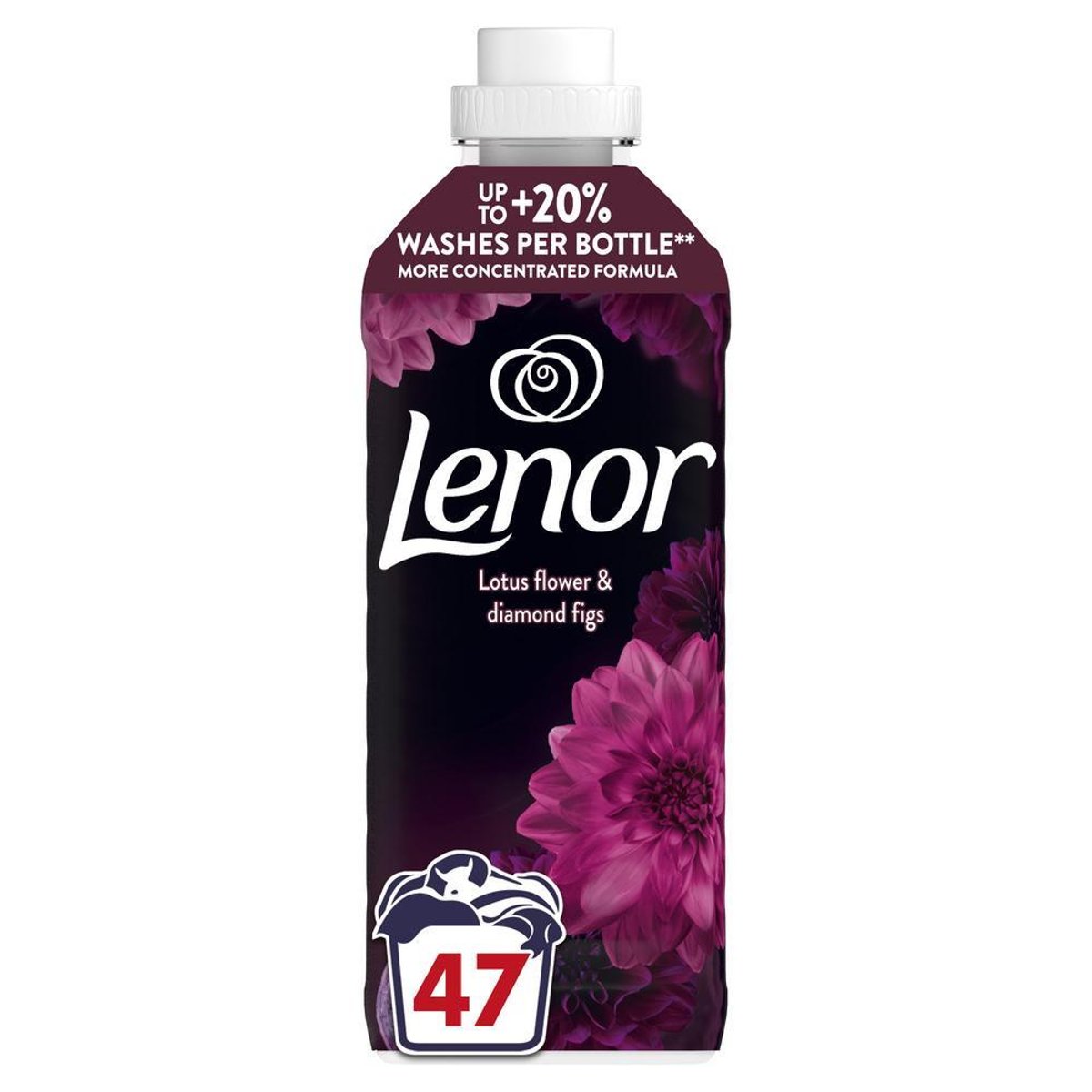 LENOR Lotus Water & Diamond Figs Aviváž 47 praní 987 ml