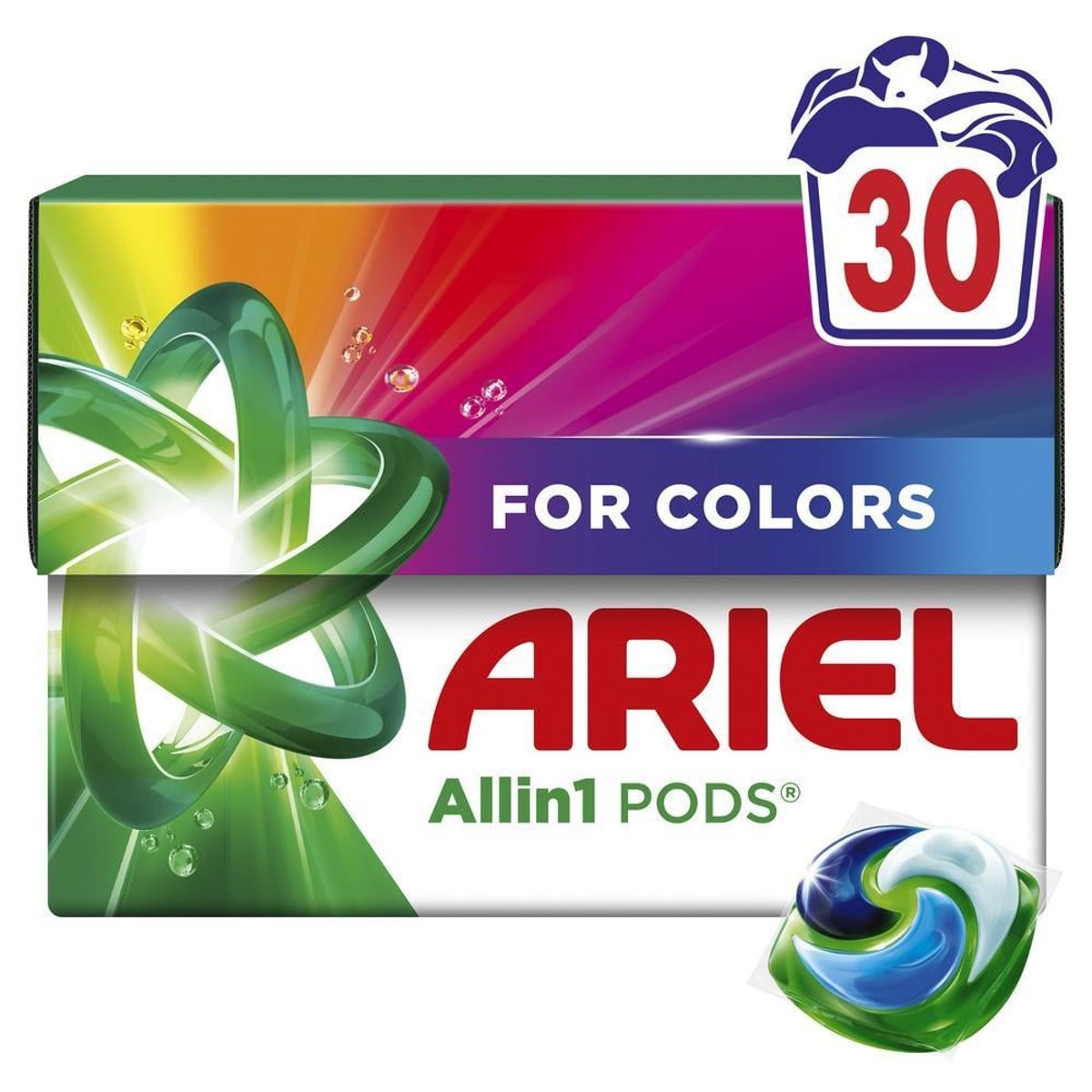Ariel kapsle Color krabice 30ks/30PD