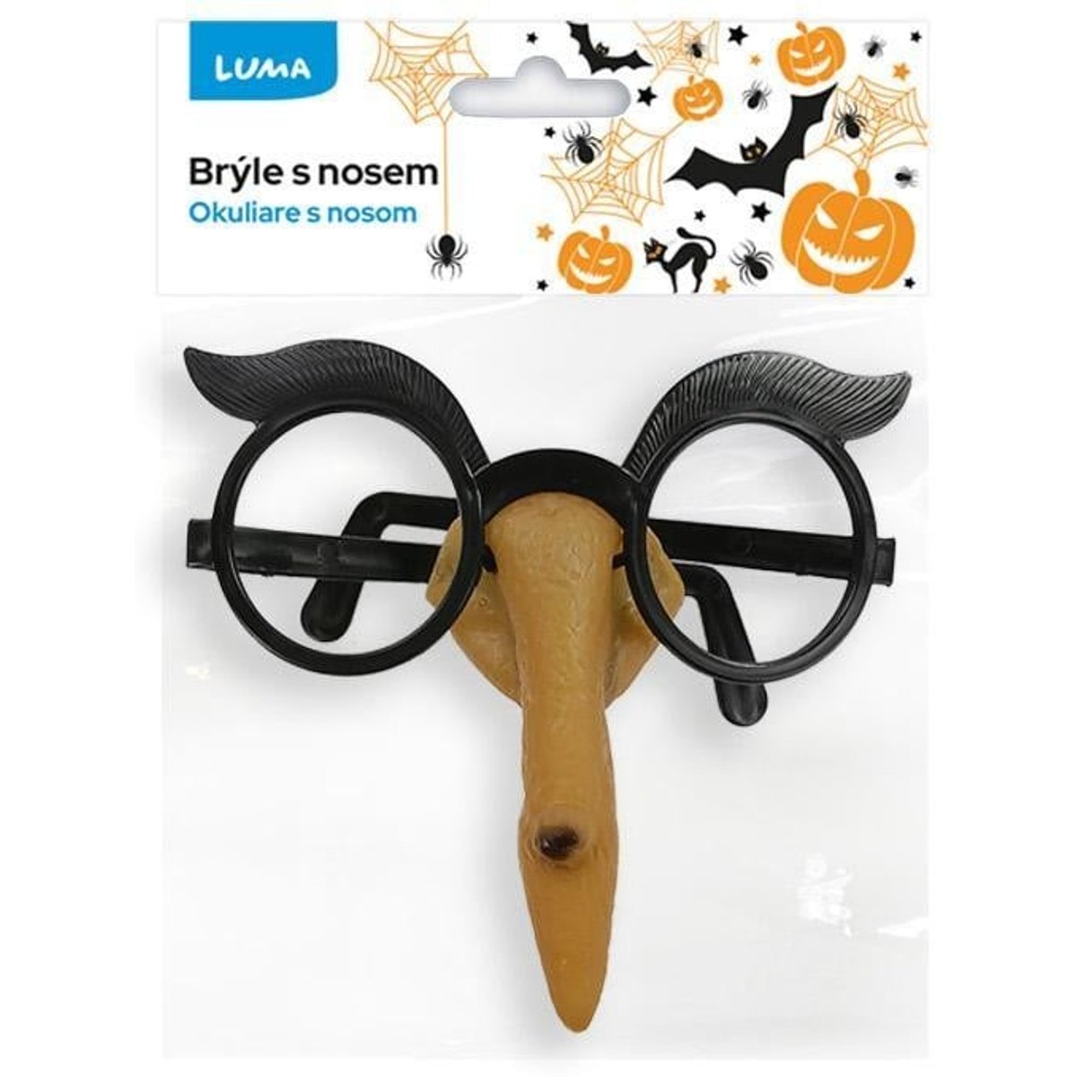 Luma Brýle s nosem čarodějnické