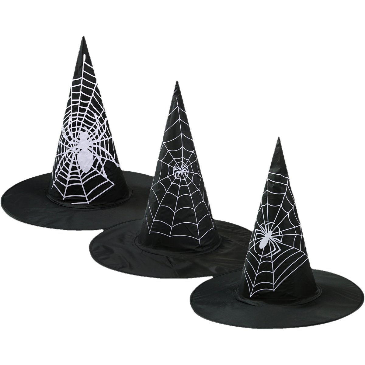 Luma Klobouk čarodějnický s bílým potiskem