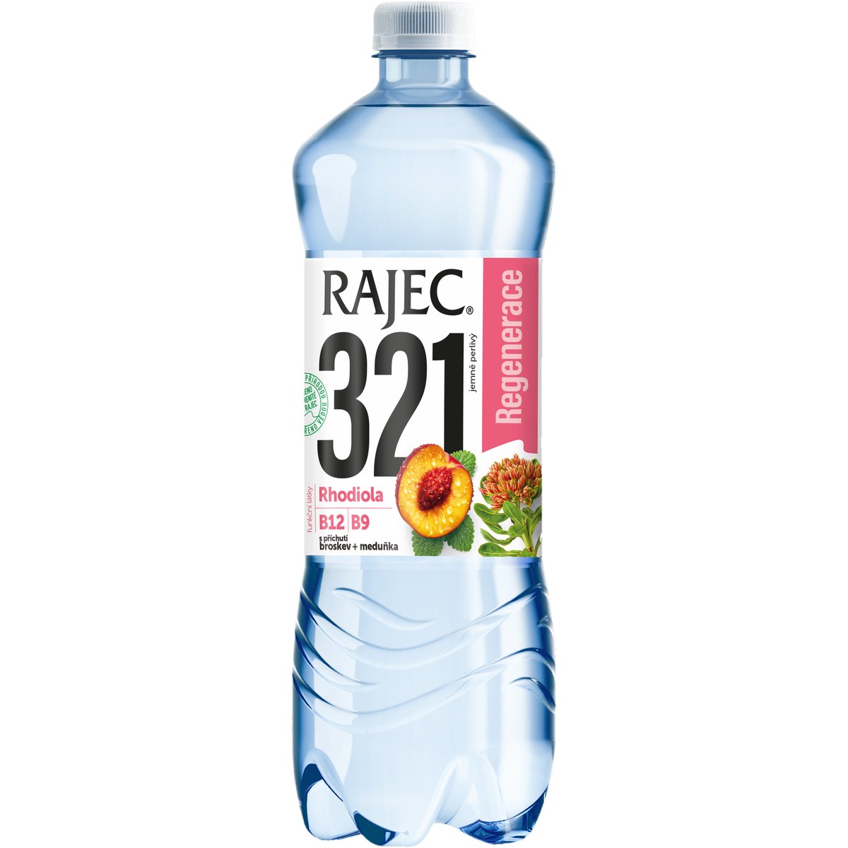 Rajec 321 s příchutí broskve a meduňky