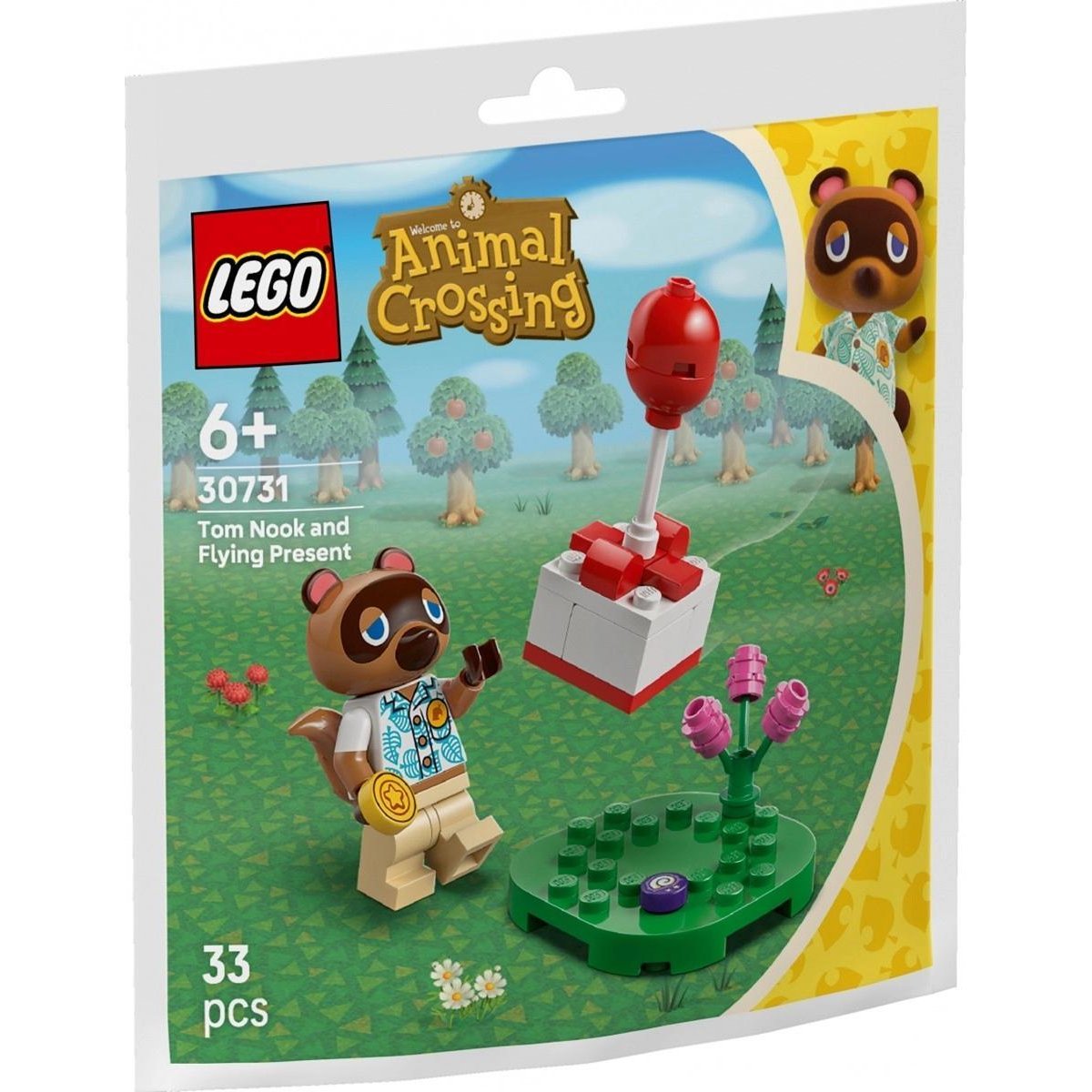 LEGO® Animal Crossing™ 30731 Tom Nook a létající dárek