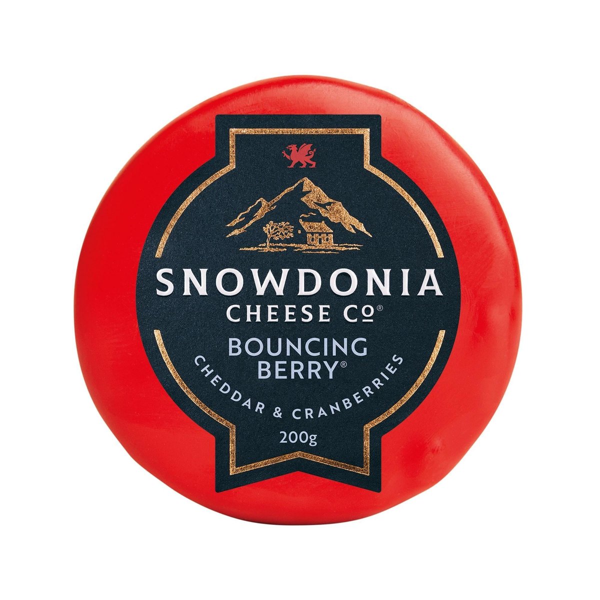 Snowdonia Cheddar Bouncing Berry sýr s brusinkami