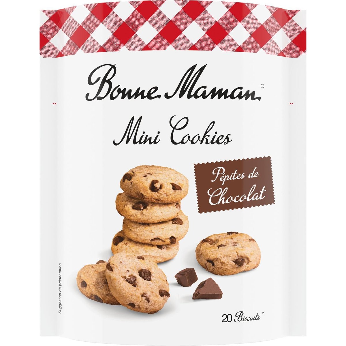 Bonne Maman Mini cookies s kousky čokolády