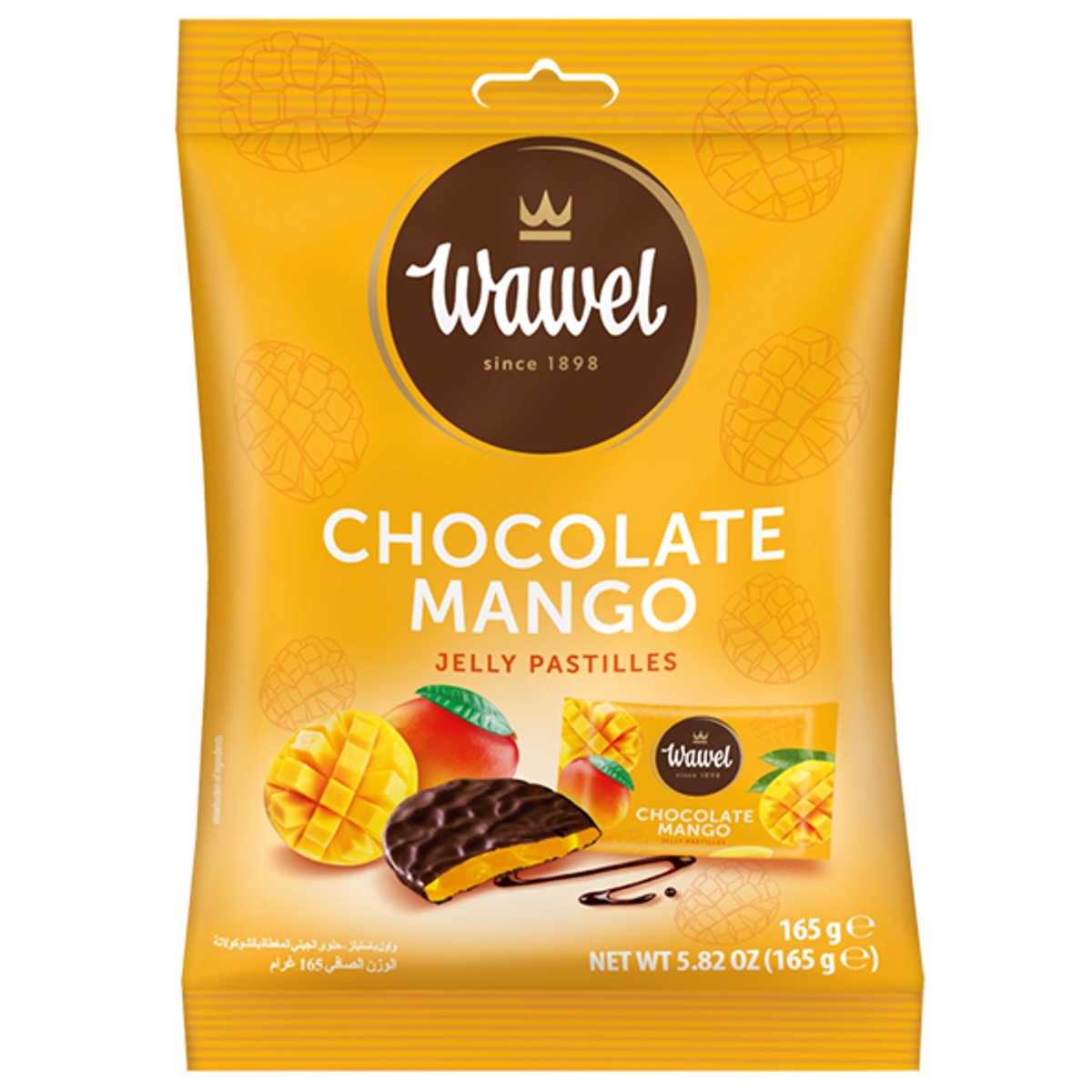 Wawel Čokoládové pastilky mango