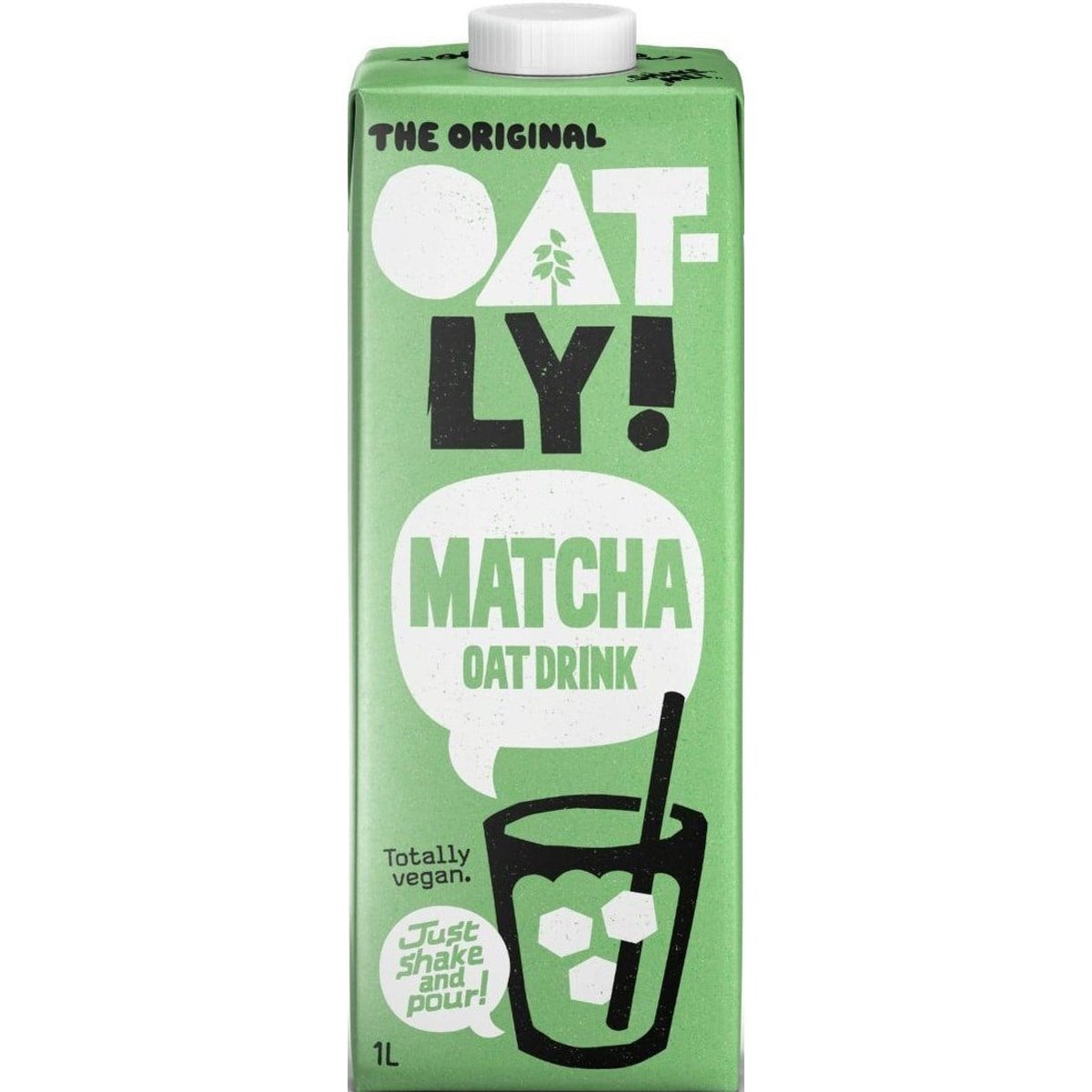 Oatly! Matcha ovesný nápoj