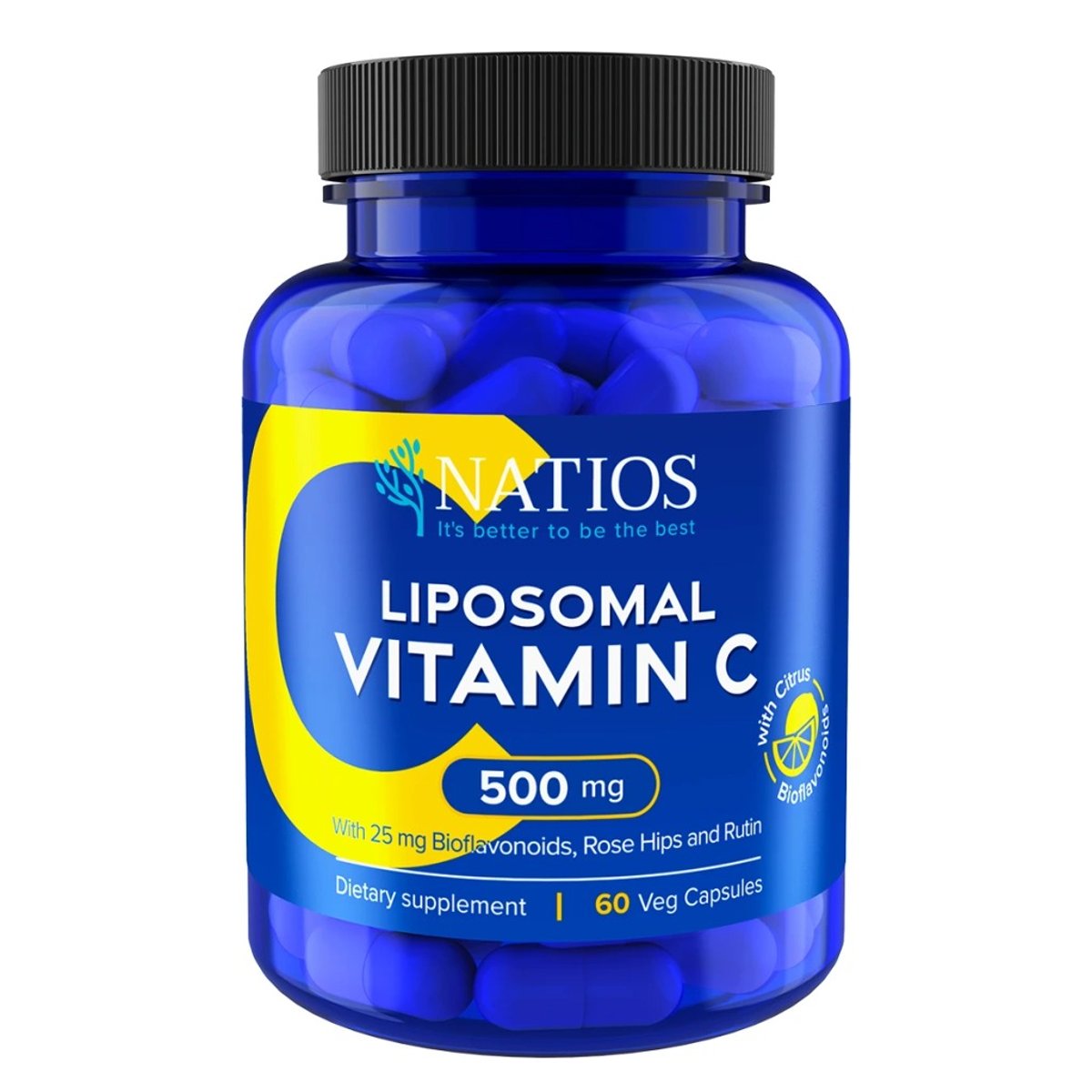NATIOS Vitamin C Liposomal 500mg cps.60
