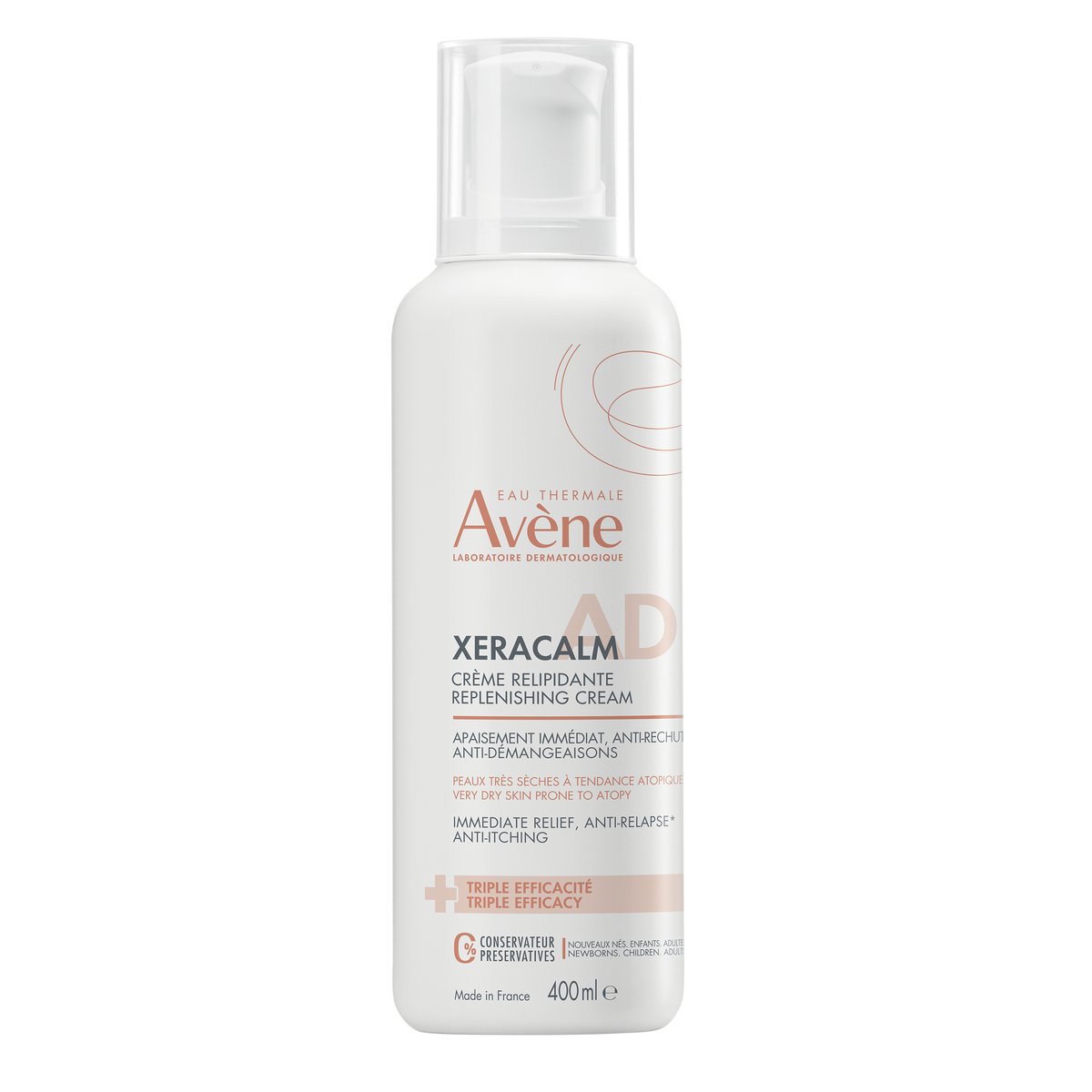 AVENE XeraCalm Relipidační krém 400ml