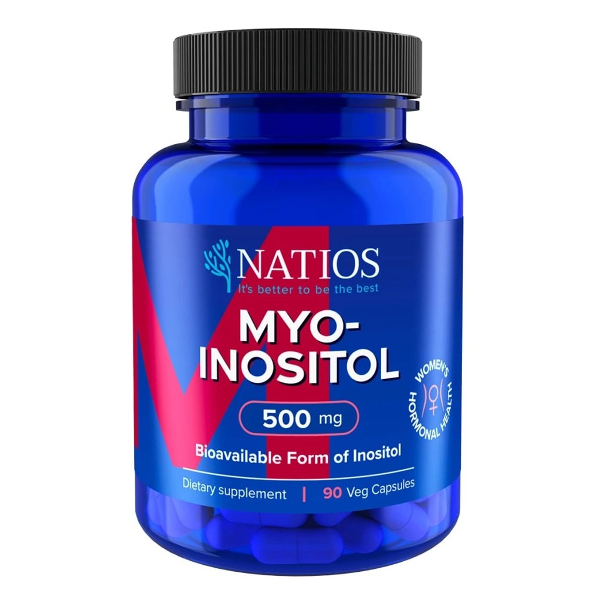 NATIOS Myo-Inositol 500mg cps.90