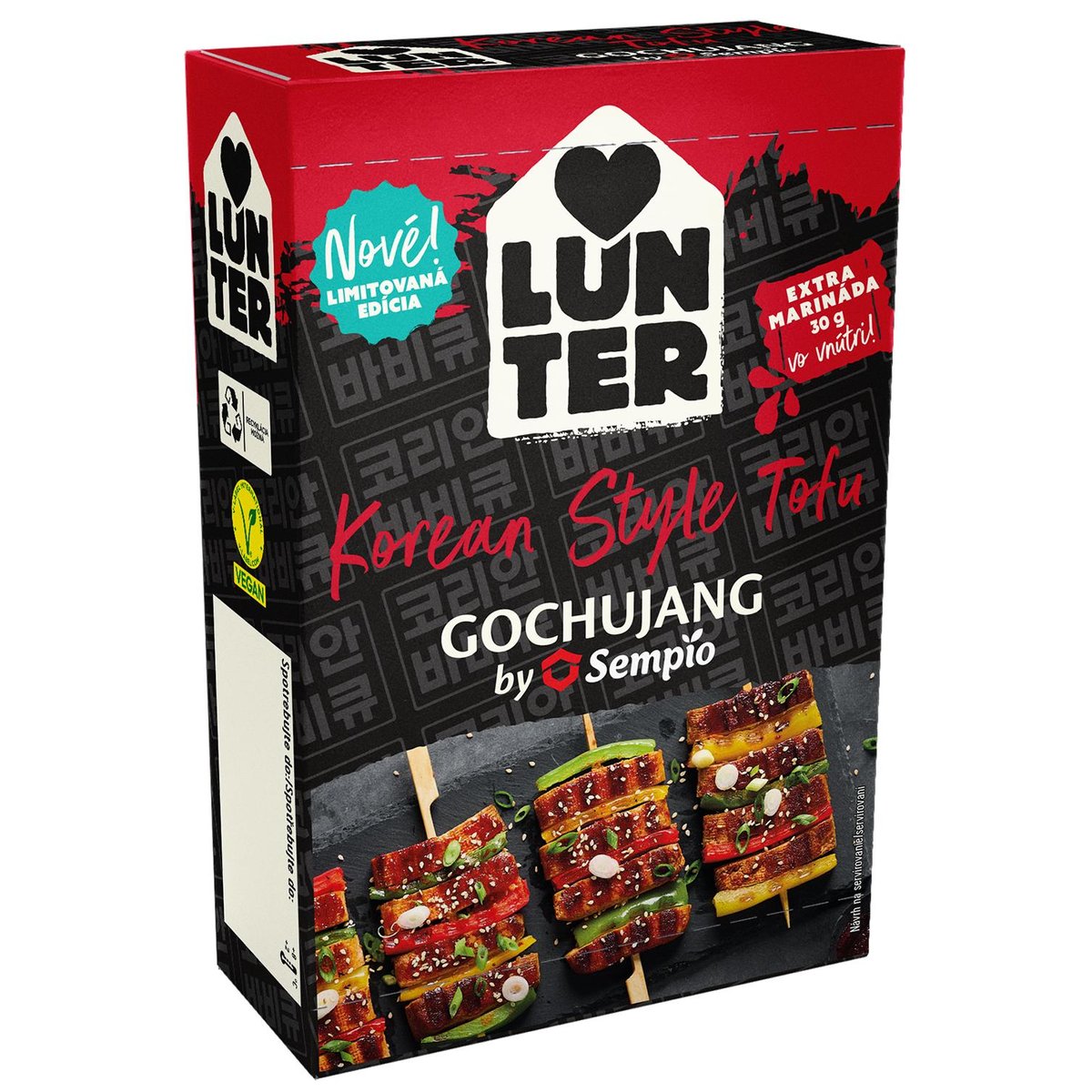 Lunter Tofu Korean BBQ Gochujang