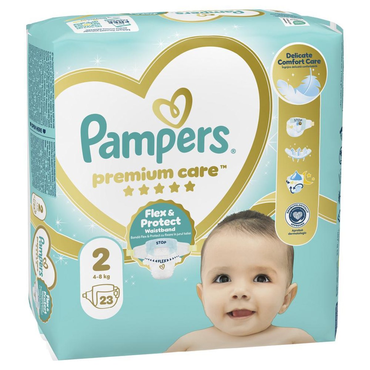 Pampers Premium Care jednorázové plenky 2 (4–8 kg)