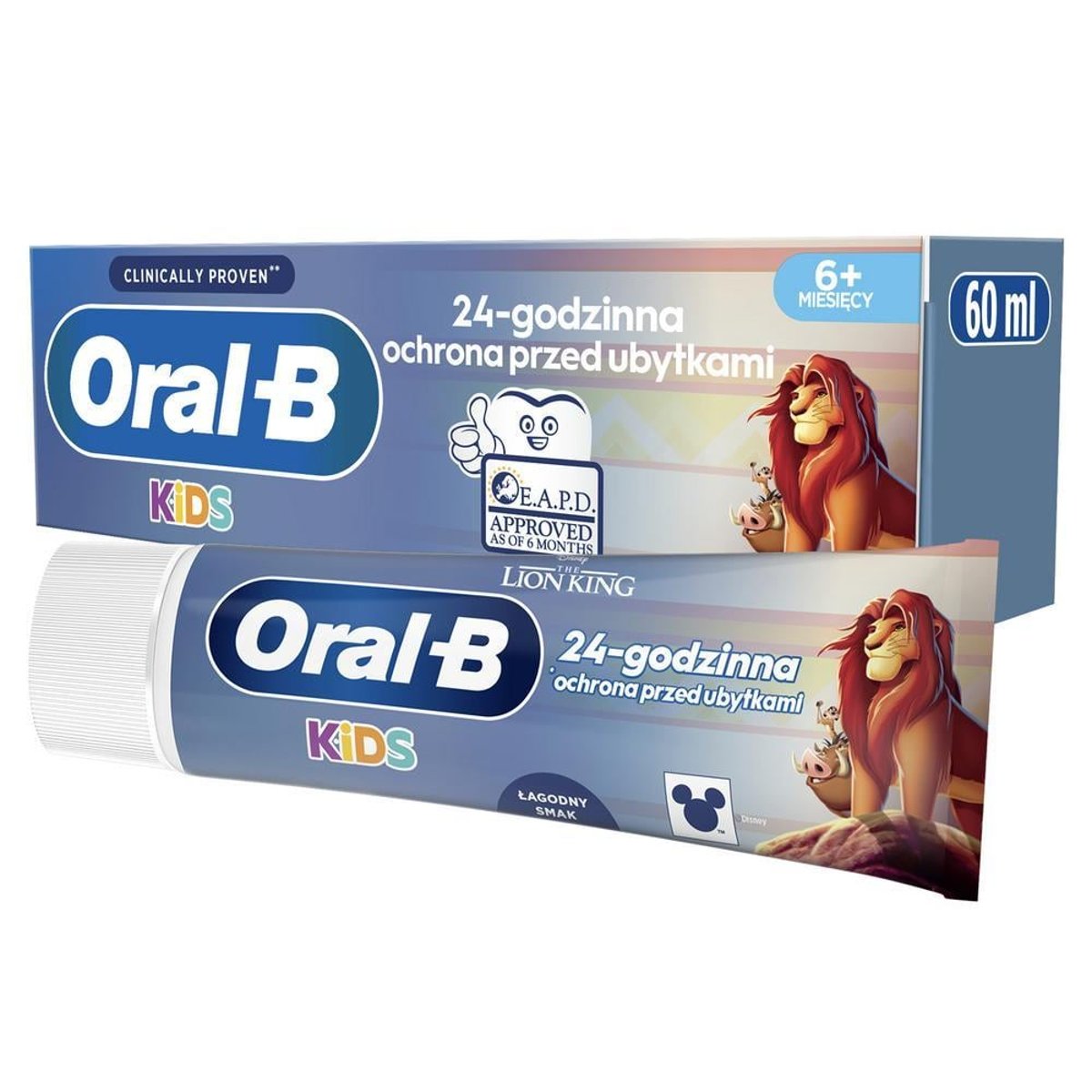 Oral-B Pro Kids Lví Král zubní pasta od 6 měsíců