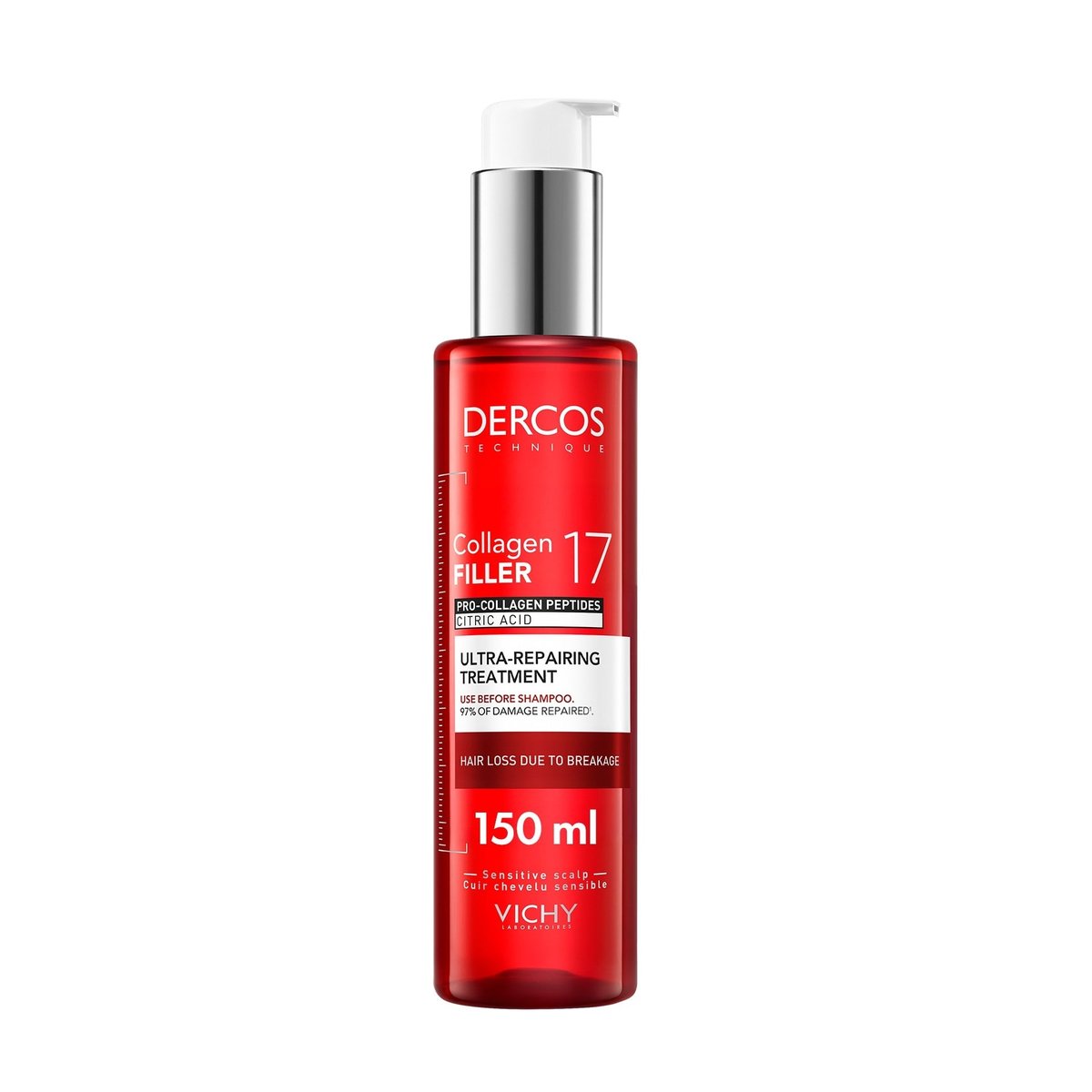 VICHY DERCOS Collagen filler 17 kůra 150ml