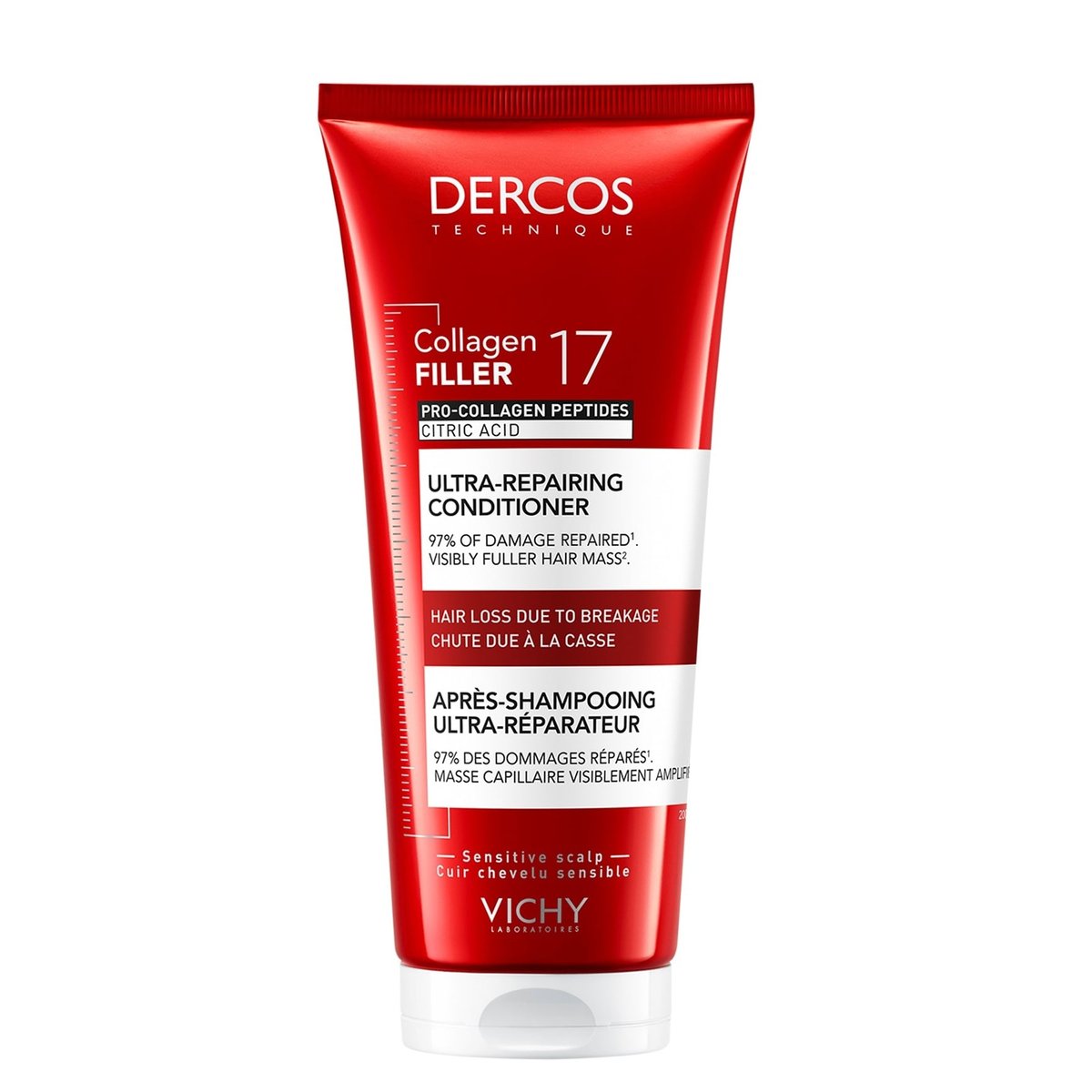 VICHY DERCOS Collagen filler 17 kondicionér 200ml