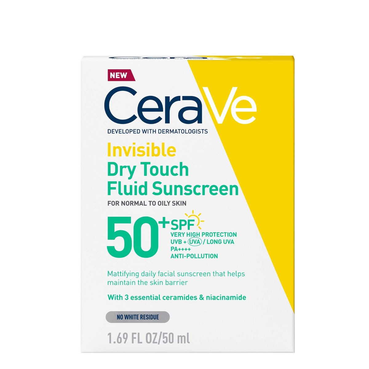CeraVe Zmatňující opalovací fluid SPF50+ 50ml