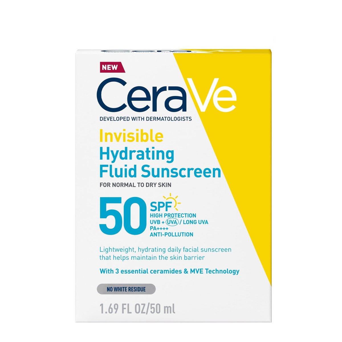 CeraVe Hydratační opalovací fluid SPF50 50ml