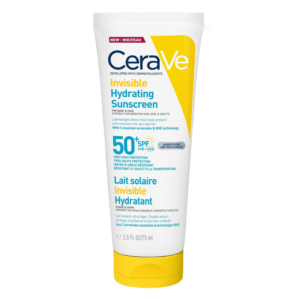 CeraVe Hydratační opalovací mléko SPF50+ 75ml