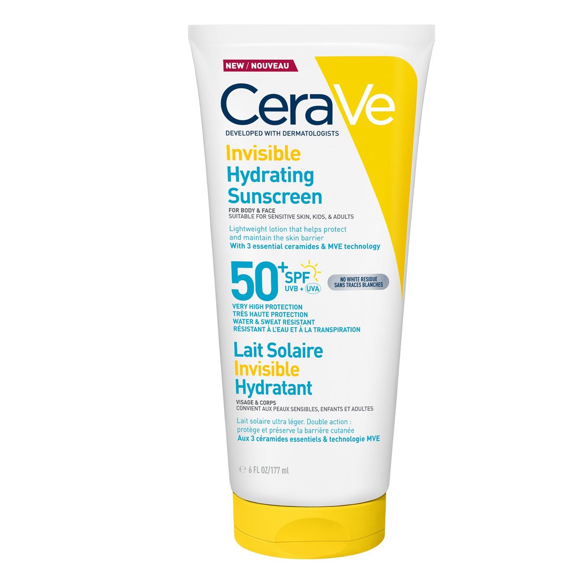 CeraVe Hydratační opalovací mléko SPF50+ 177ml