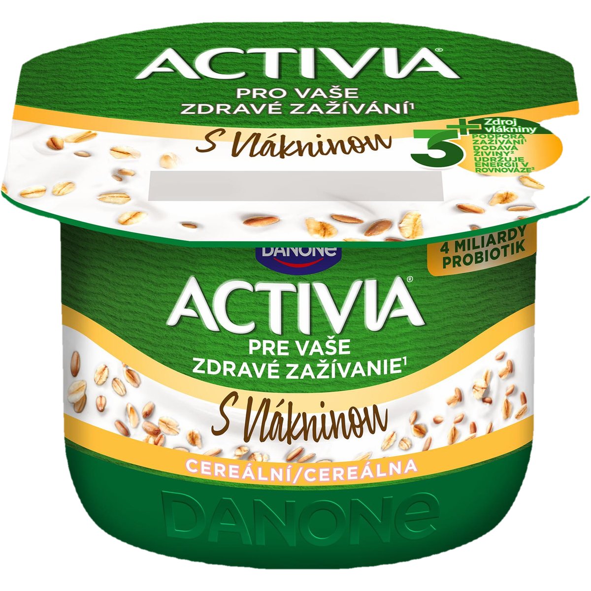 Activia Probiotický jogurt multicereálie
