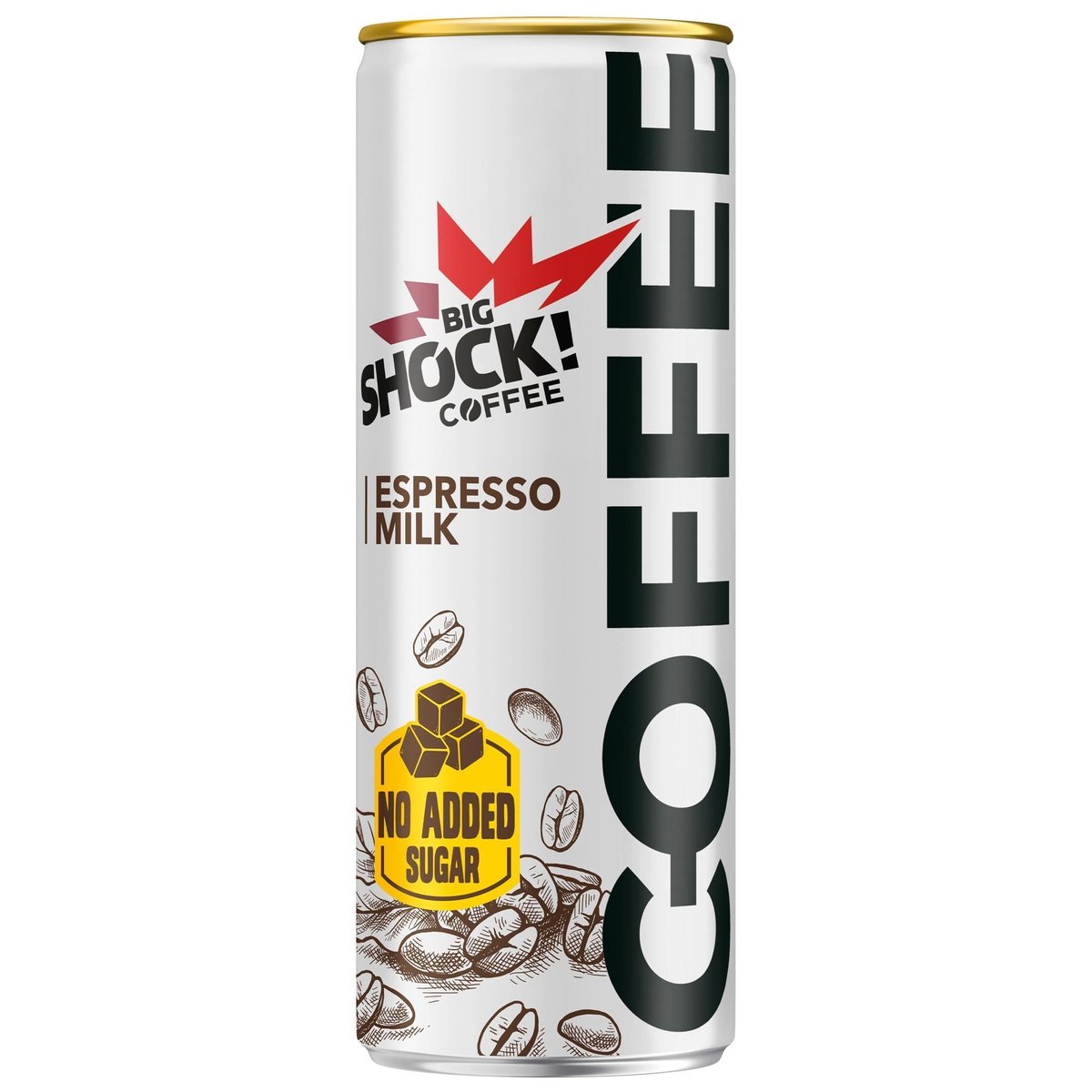 Levně Big Shock! Coffee no added sugar