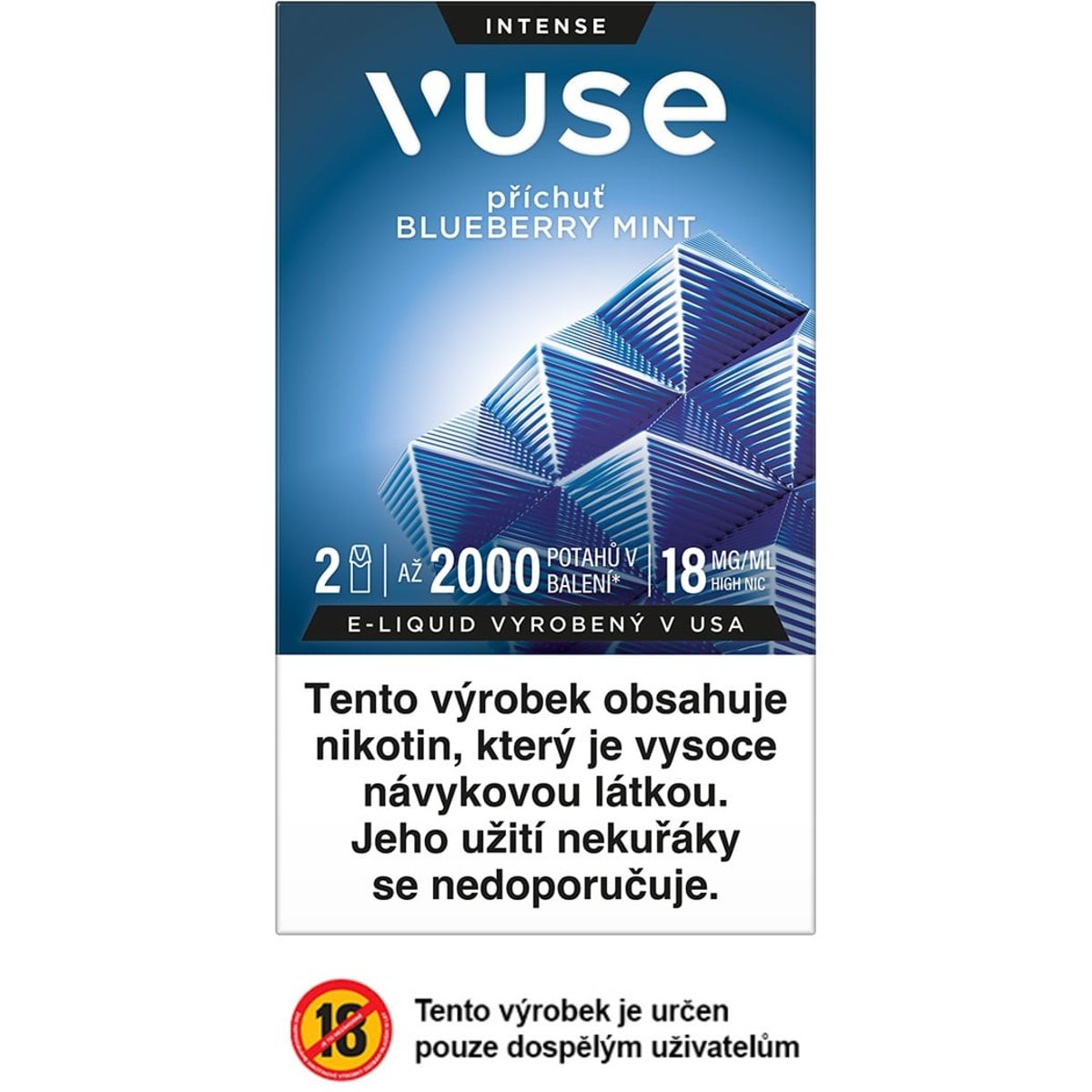 Vuse GO Reload 1000 Pod Blueberry Mint