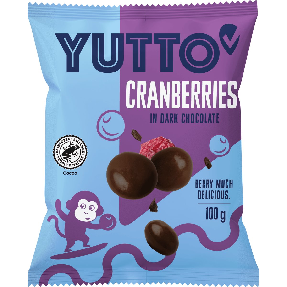 Yutto Brusinky v hořké čokoládě