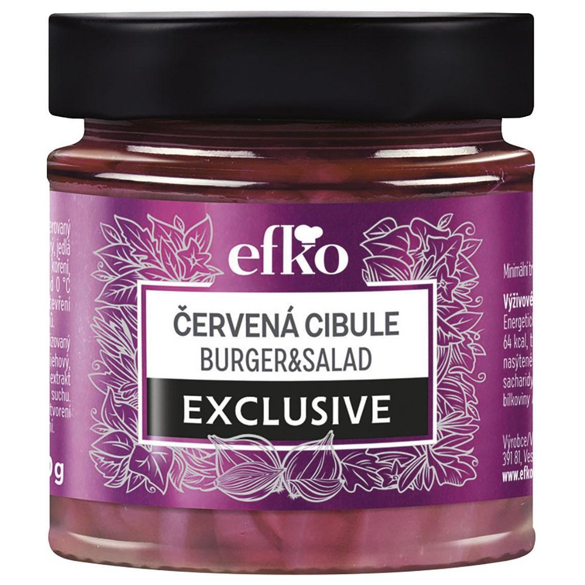 Efko Exclusive Červená cibule Burger & Salad