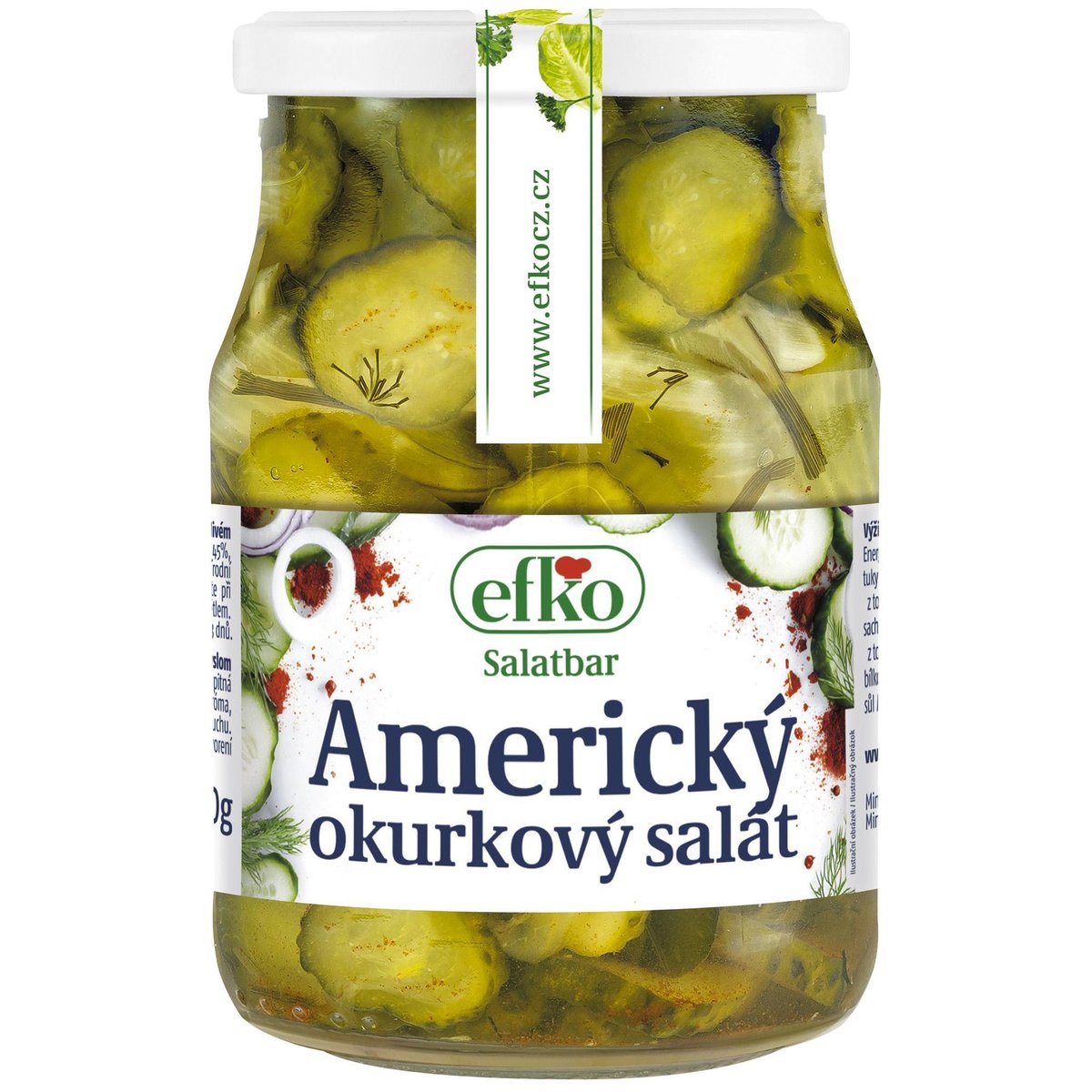 Efko Americký okurkový salát