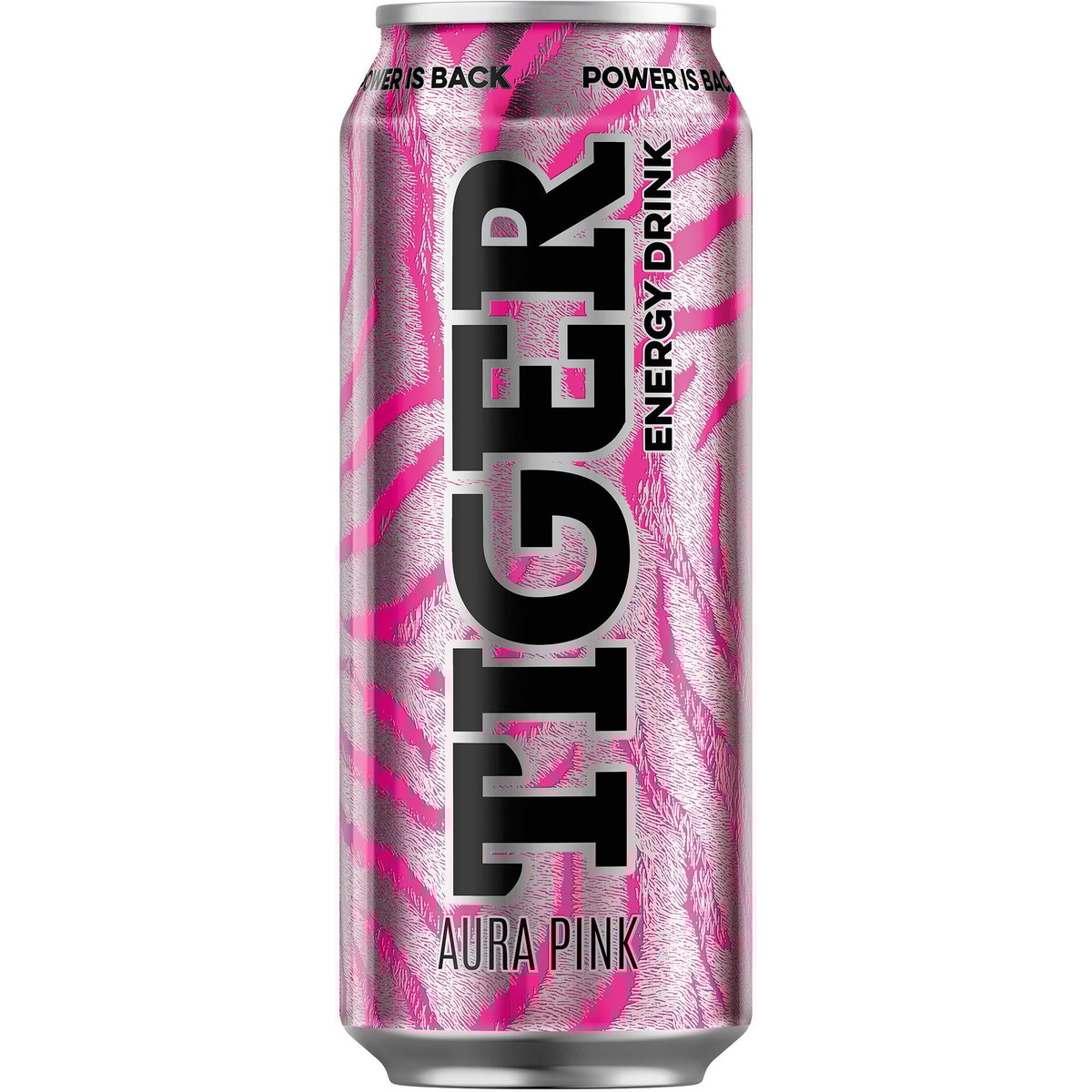 Tiger Energy drink Aura Pink Candy plech