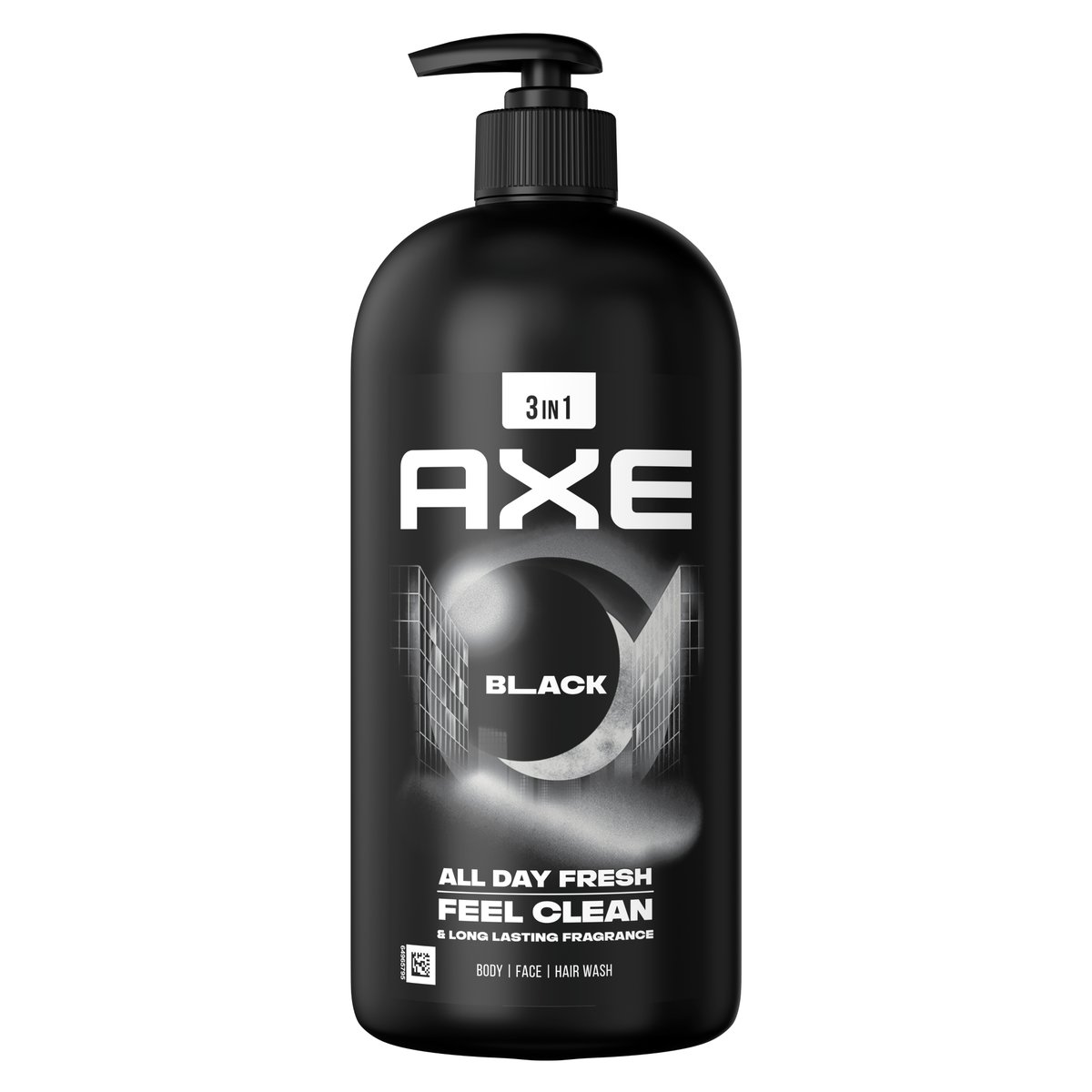 Axe Black sprchový gel na obličej, tělo a vlasy 900 ml
