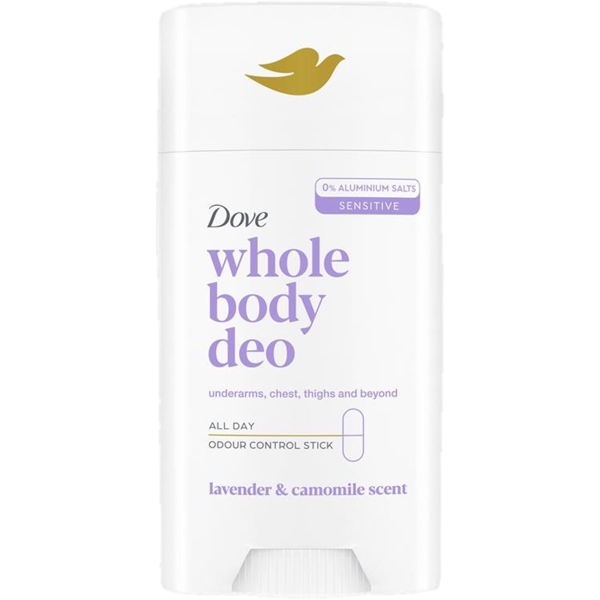 Dove Lavender & Chamomile tuhý deodorant na tělo 75 ml