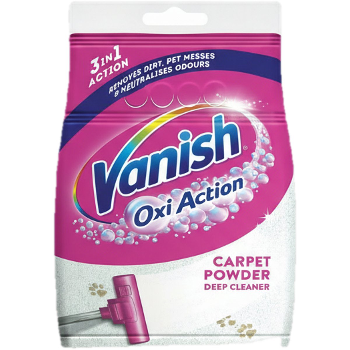 Vanish Oxi Action prášek na čištění koberců