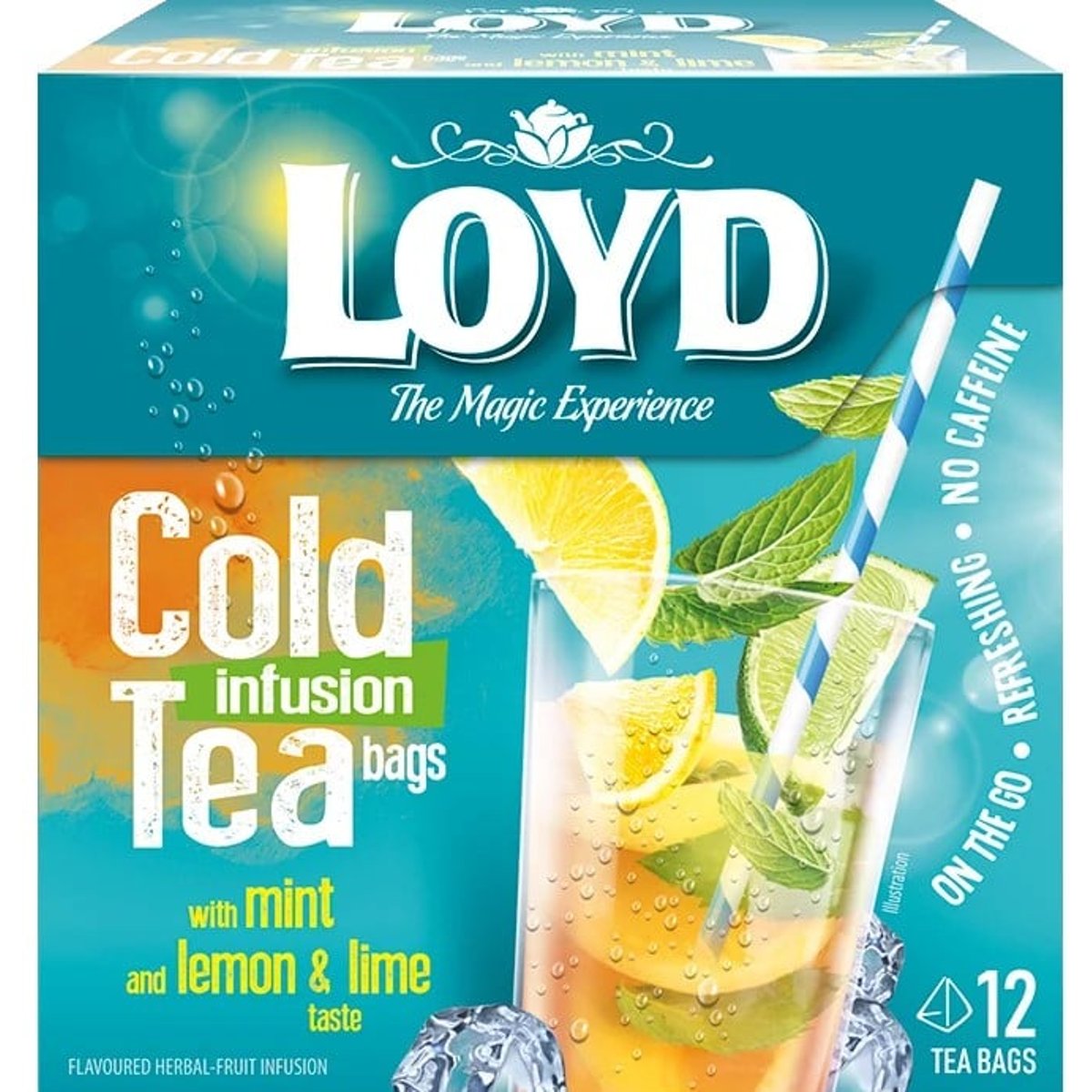 Loyd Cold Tea  pyramida citrón & limetka