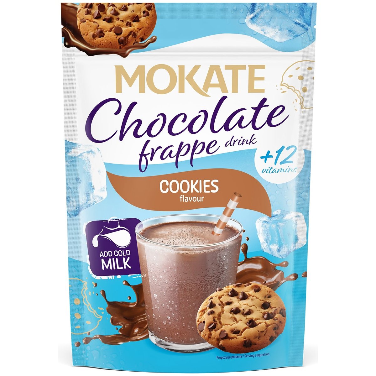 Mokate Chocolate frappe s příchutí cookies
