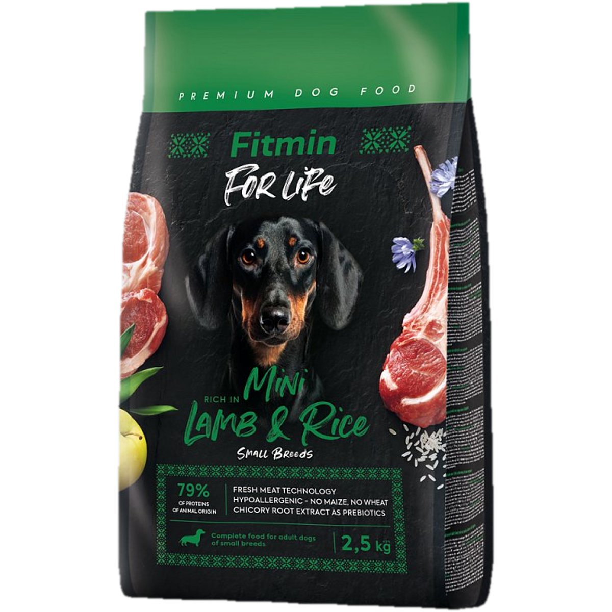 Fitmin For Life Lamb & Rice Mini krmivo pro psy