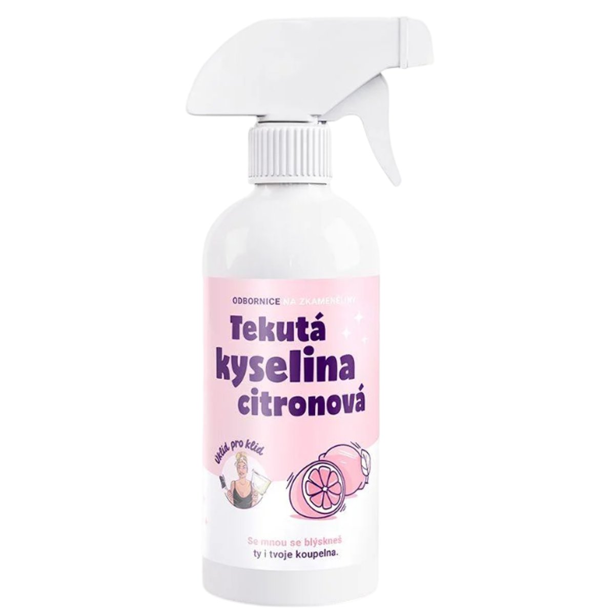 Úklid pro klid Tekutá kyselina citrónová