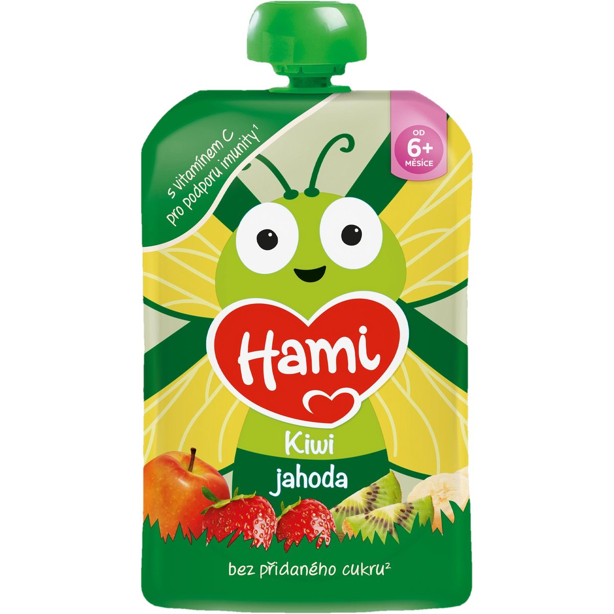 Hami Kapsička kiwi a jahoda