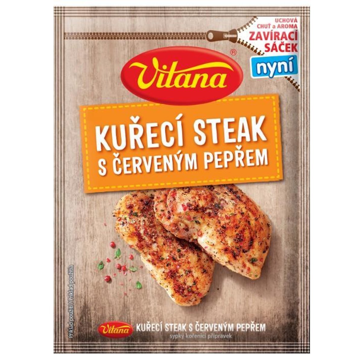 Vitana Kuřecí steak s červeným pepřem
