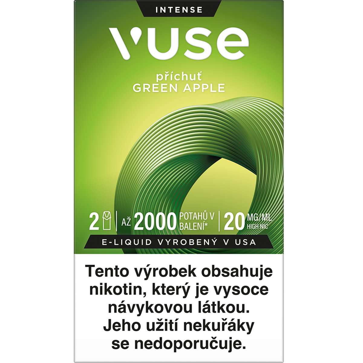 Vuse GO Reload 1000 Pod Green Apple