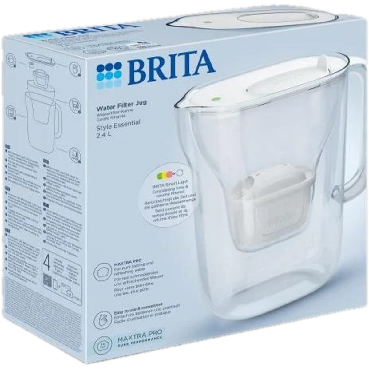 Brita Style Essential filtrační konvice bílá 2,4 l