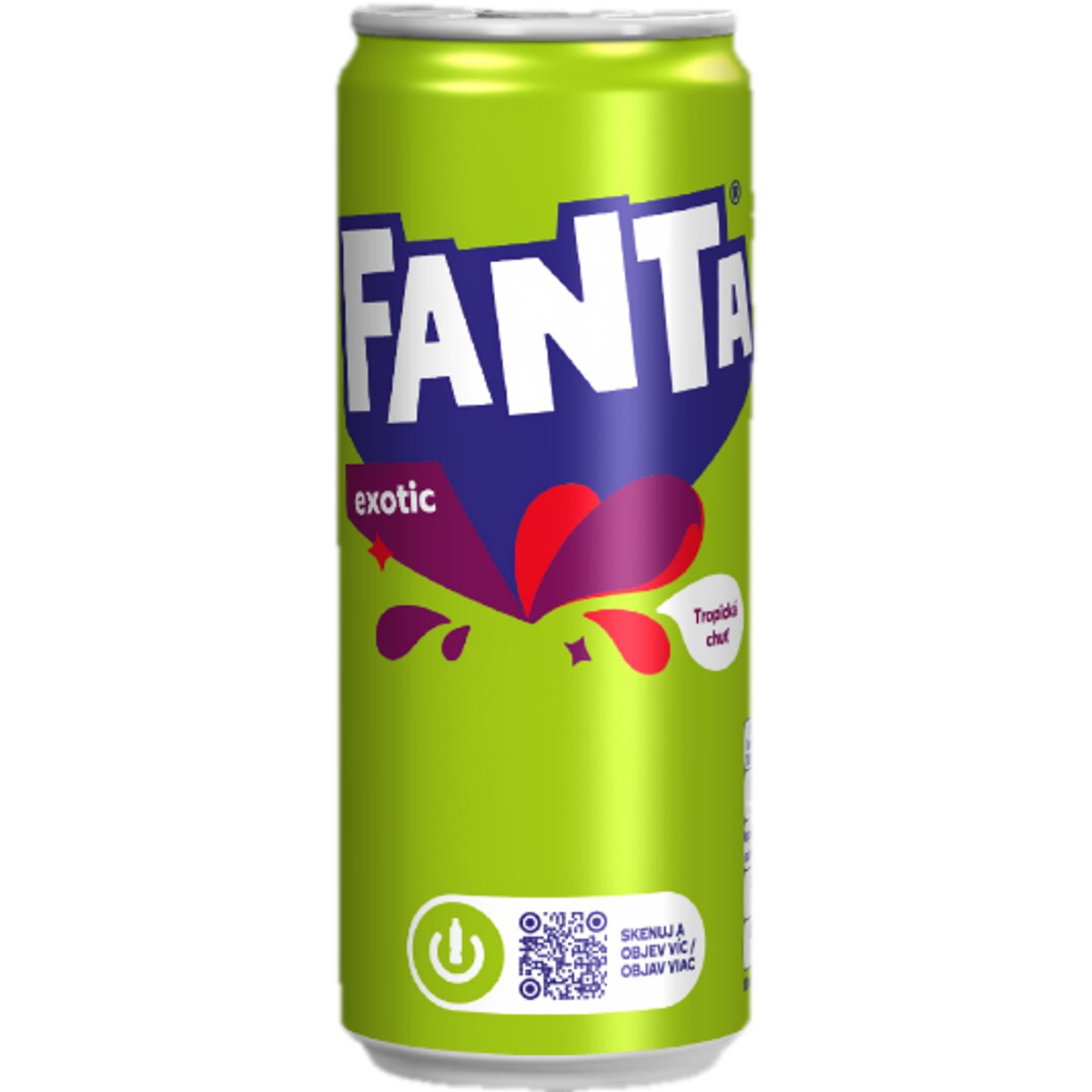 Fanta Exotic plech
