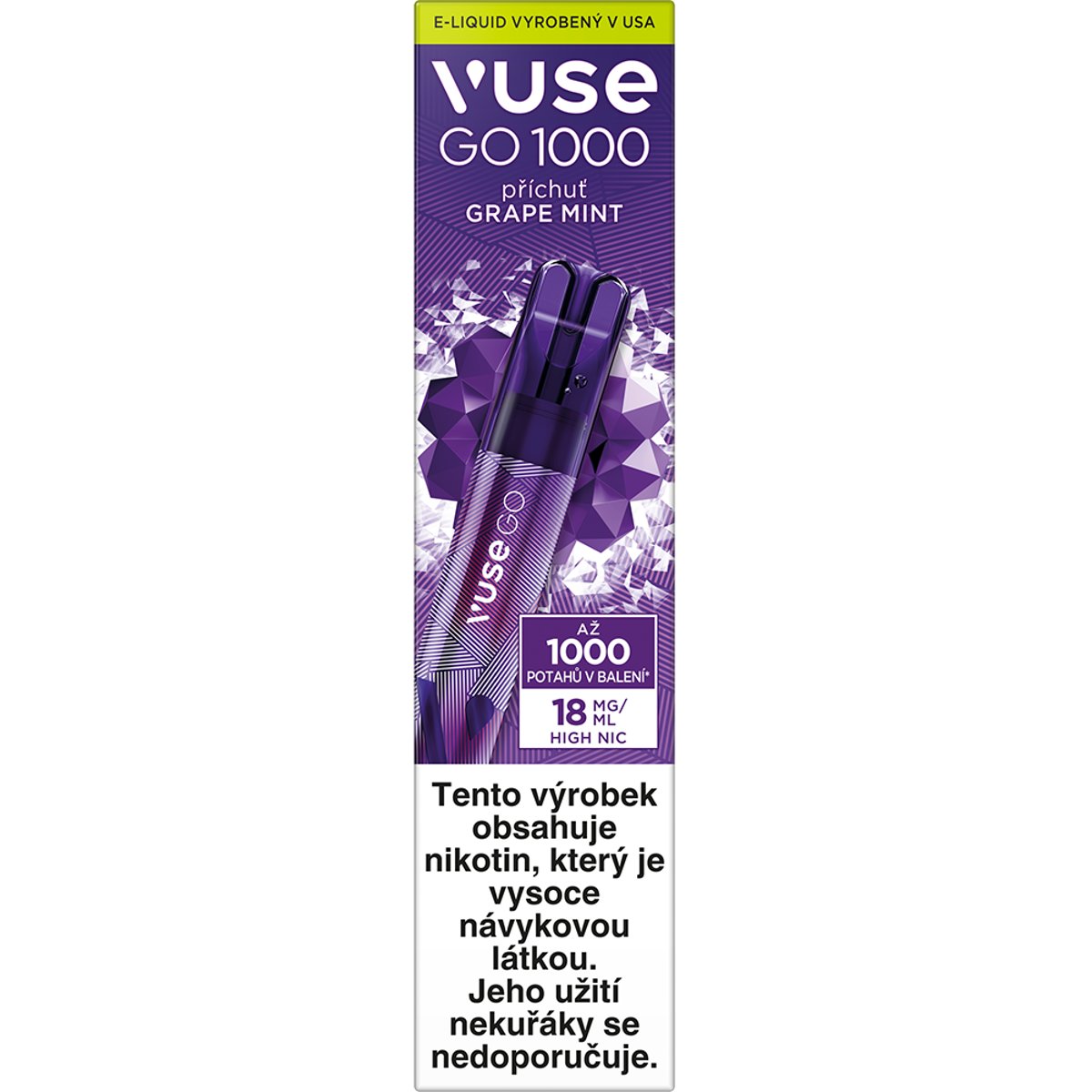 Vuse GO 1000 Grape Mint