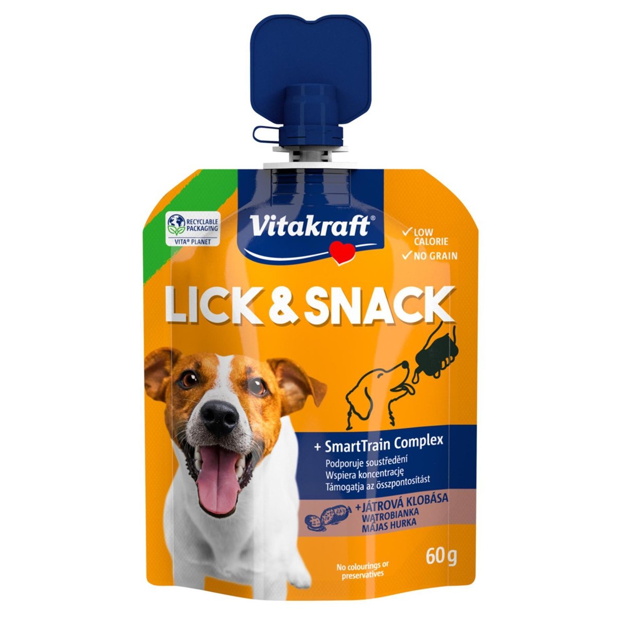 Vitakraft Lick & Snack Játrová pasta pro psy